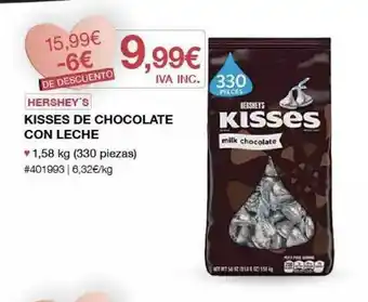 Costco Hershey's Kisses De Chocolate Con Leche oferta