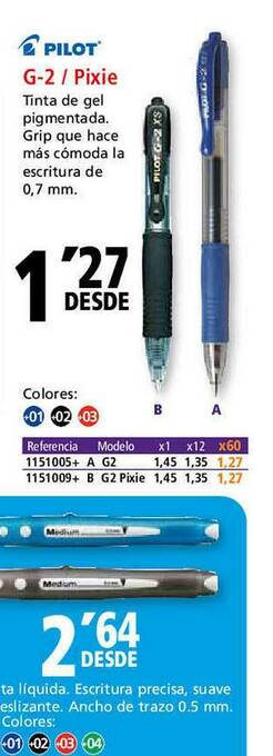 Folder Pilot G-2 Pixie oferta