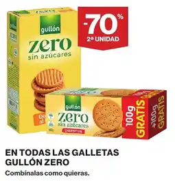 Supercor Gullón zero sin azúcares oferta