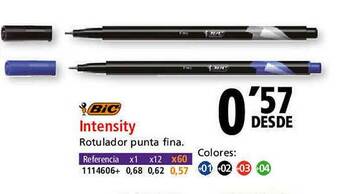 Folder Bic Intensity oferta