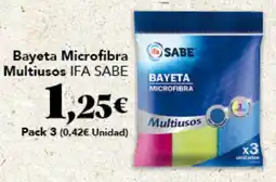 Gadis ifa SABE bayeta microfibra multiusos oferta