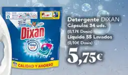 Gadis Dixan Detergente oferta