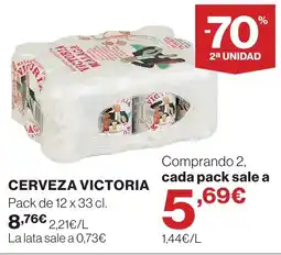 Supercor Cerveza victoria oferta