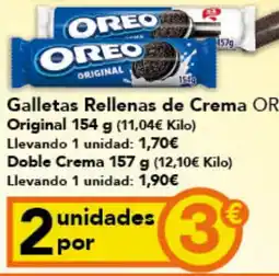 Gadis Oreo galletas rellenas de crema oferta
