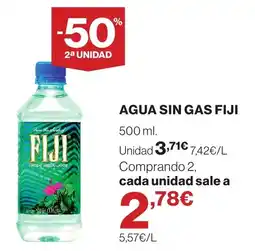 Supercor Fiji agua sin gas oferta