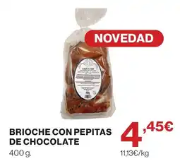 Supercor Brioche con pepitas de chocolate oferta