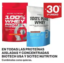 Supercor En todas las proteinas aisladas y concentradas biotech usa y scitec nutrition oferta