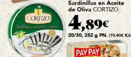 Gadis Cortizo sardinillas en aceite de oliva oferta
