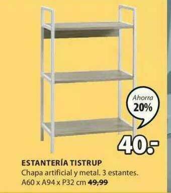 JYSK Estanteria Tistrup oferta