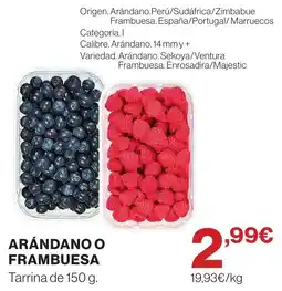 Supercor Arándano o Frambuesa oferta