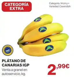 Supercor Plátano de Canarias IGP oferta