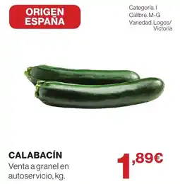 Supercor Calabacín oferta
