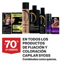 Supercor Syoss productos de fijación y coloración capilar oferta