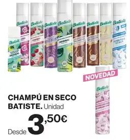 Supercor Batiste champú en seco oferta