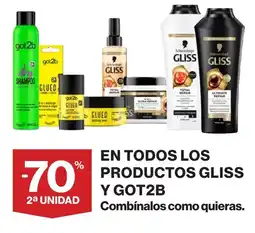 Supercor Gliss y Got2b oferta