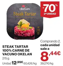 Supercor OkeLan steak tartar oferta