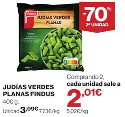 Supercor Findus judías verdes planas oferta