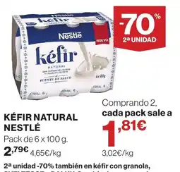 Supercor Nestlé kéfir natural oferta