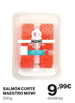 Supercor Mowi salmón corte maestro oferta