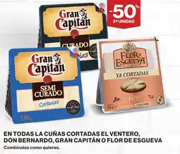 Supercor Gran Capitán o flor de esgueva cuñas cortadas el ventero don bernardo oferta