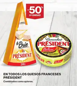 Supercor President le Brie los quesos franceses oferta