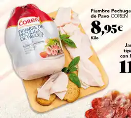 Gadis Coren fiambre de pechuga de pavo oferta