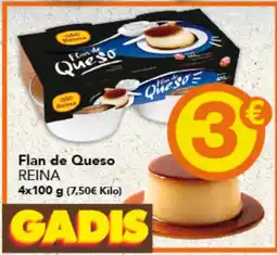 Gadis Reina flan de queso oferta