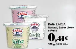 Gadis Kéfir LARSA Natural, Sabor Limón o Fresa oferta