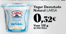 Gadis Yogur Desnatado Natural LARSA oferta