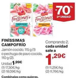 Supercor Campo Frío finíssimas oferta