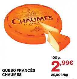Supercor Queso francés chaumes oferta