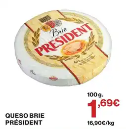 Supercor President queso brie oferta