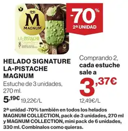 Supercor Magnum helado signature la-pistache oferta