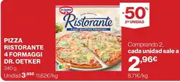 Supercor Dr. Oetker pizza ristorante 4 formaggi oferta