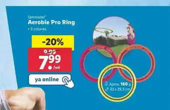 Lidl Spinmaster Aerobie Pro Ring oferta