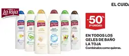 Supercor La Toja geles de baño oferta