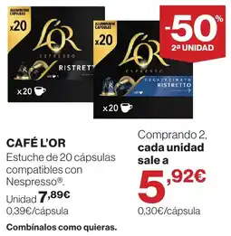 Supercor Café L'Or oferta