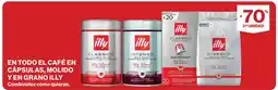 Supercor Illy café en todo el capsulas molido y en grano oferta