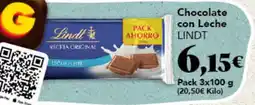 Gadis Lindt Chocolate con Leche oferta