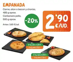 AhorraMas empanada oferta