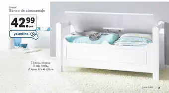 Lidl Livarno Banco De Almacenaje oferta