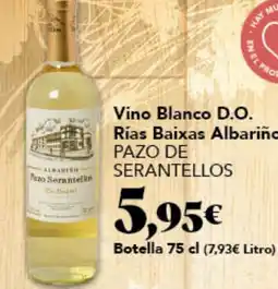 Gadis Pazo Serantellos Vino Blanco D.O. Rías Baixas Albariño oferta