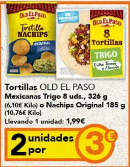 Gadis Tortillas Old El Paso oferta