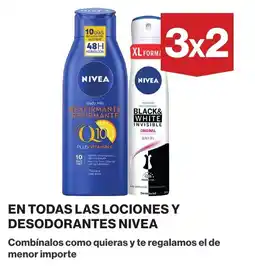 Supercor Nivea lociones y desodorantes oferta