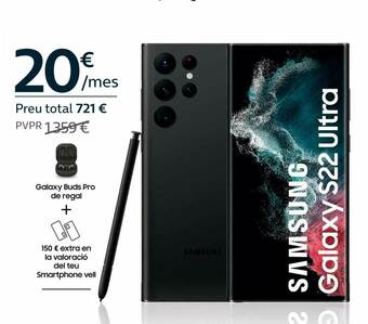 Movistar Samsung Galaxy S22 Ultra oferta