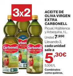 Supercor Carbonell aceite de oliva virgen extra oferta