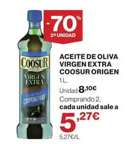 Supercor Coosur aceite de oliva virgen extra oferta