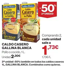 Supercor Gallina Blanca caldo casero oferta