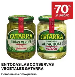 Supercor Gvtarra conservas vegetales oferta