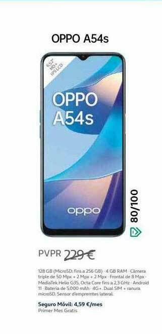 Movistar Oppo A54s oferta